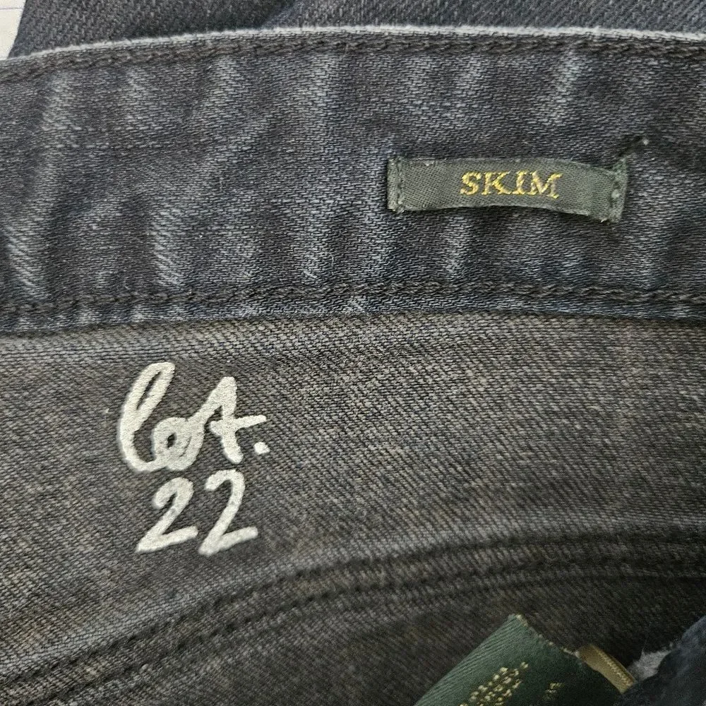 Scotch & Soda Black Denim Skinny Jean W30 L32 Skim Lot 22